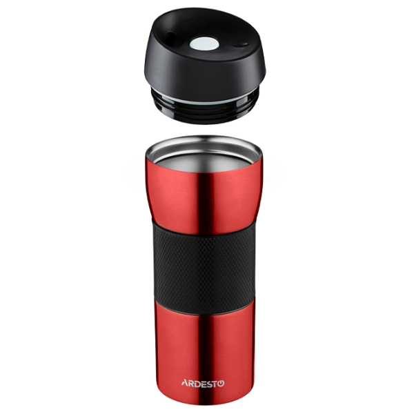 Cană termo Ardesto Easy Tavel S AR2645STR Red 0.45l photo 4