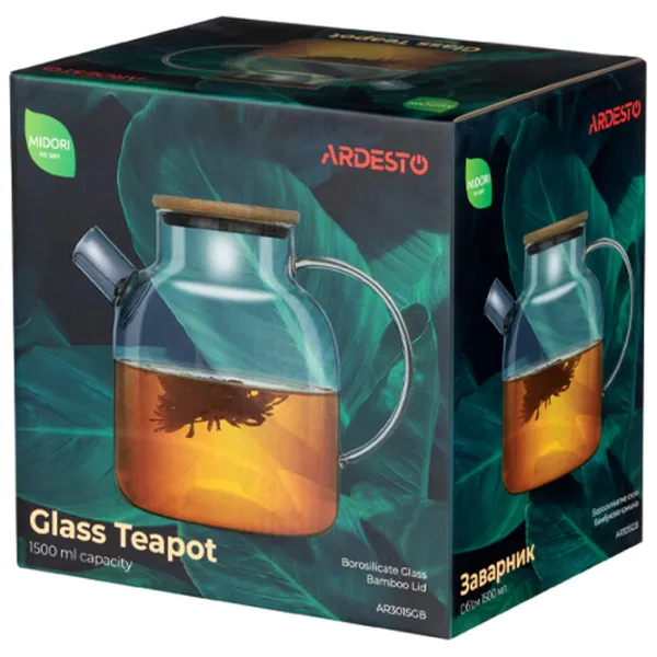 Заварочные чайники Ardesto Midori AR3015GB 1.5 л 1.5 л photo 3
