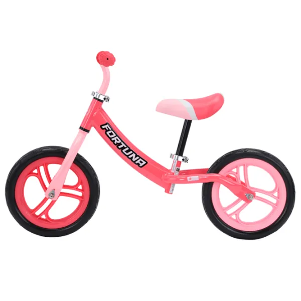 Bicicletă fără pedale Lorelli FORTUNA 12" Metal/ Pink Black photo 2 Bicicletă fără pedale Lorelli FORTUNA 12" Metal/ Pink Black photo 2