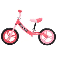 Bicicletă fără pedale Lorelli FORTUNA 12" Metal/ Pink Black photo 2