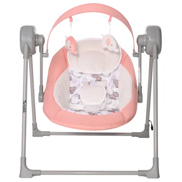 Leagăn pentru bebeluși Lorelli Twinkle (10090080003) 9 kg/ Pink photo 3