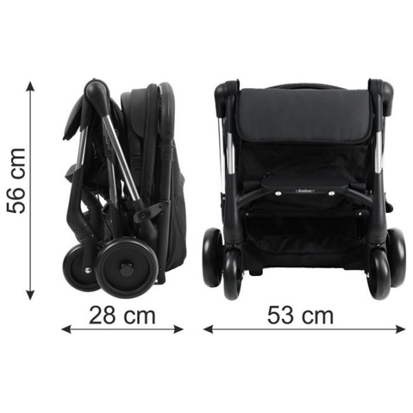 Детская коляска ibebe mini mi1 istop 42722/ Серый photo 8