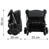 Детская коляска ibebe mini mi1 istop 42722/ Серый photo 8