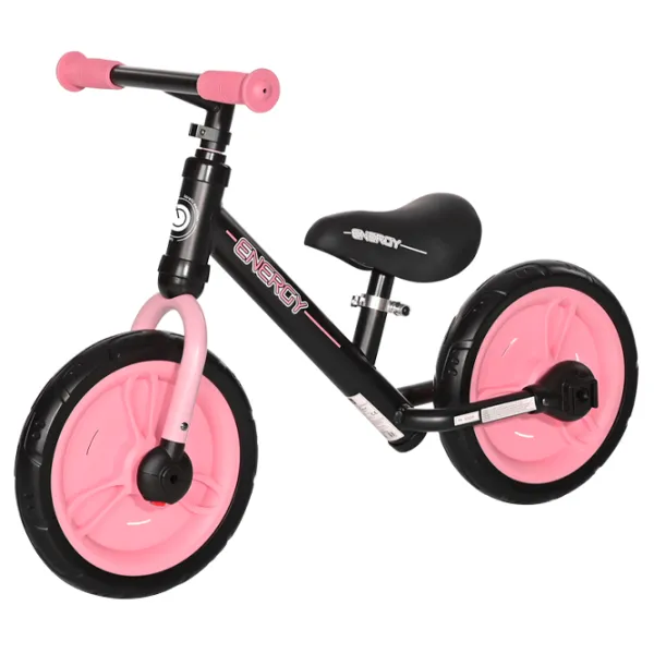 Bicicletă fără pedale Lorelli ENERGY 2in1 11" Metal/ Pink Black photo 4 Bicicletă fără pedale Lorelli ENERGY 2in1 11" Metal/ Pink Black photo 4