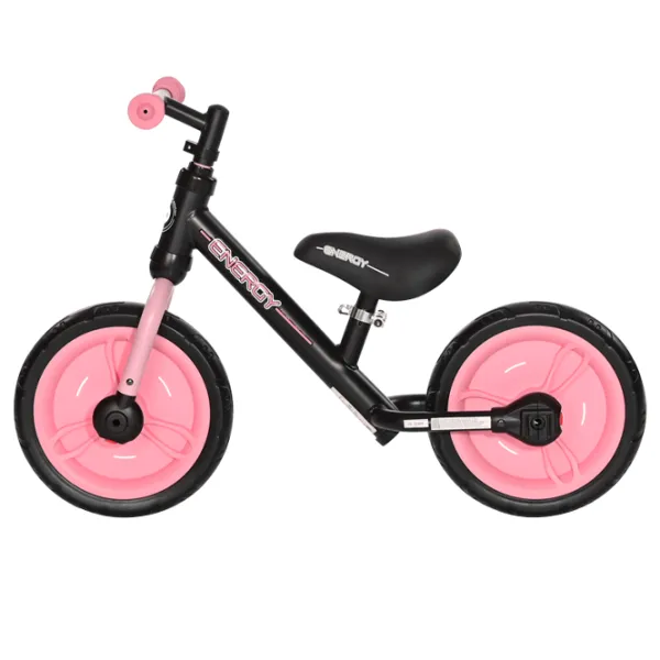 Bicicletă fără pedale Lorelli ENERGY 2in1 11" Metal/ Pink Black photo 5 Bicicletă fără pedale Lorelli ENERGY 2in1 11" Metal/ Pink Black photo 5