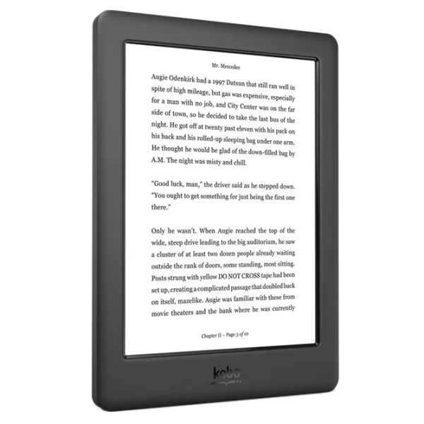 eReaders Kobo Glo HD 6"/ E-Ink Carta HD/ 4 GB/ Black photo 2