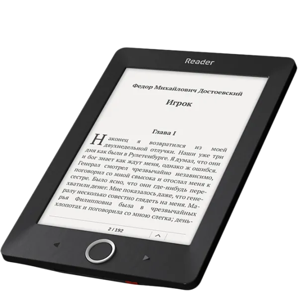 eReaders Pocketbook Reader Book 1 6"/ E-Ink Pearl HD/ 4 GB/ Black photo 3