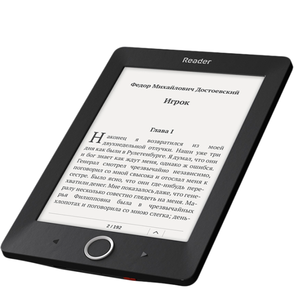 eReaders Pocketbook Reader Book 1 6"/ E-Ink Pearl HD/ 4 GB/ Black photo 3