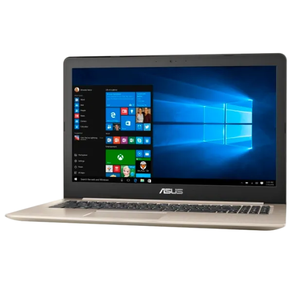 Asus VivoBook Pro Core i7/ 1 TB/ 8 GB/ 256 GB/ VGA Discretă/ Gold photo 2 Asus VivoBook Pro Core i7/ 1 TB/ 8 GB/ 256 GB/ VGA Discretă/ Gold photo 2