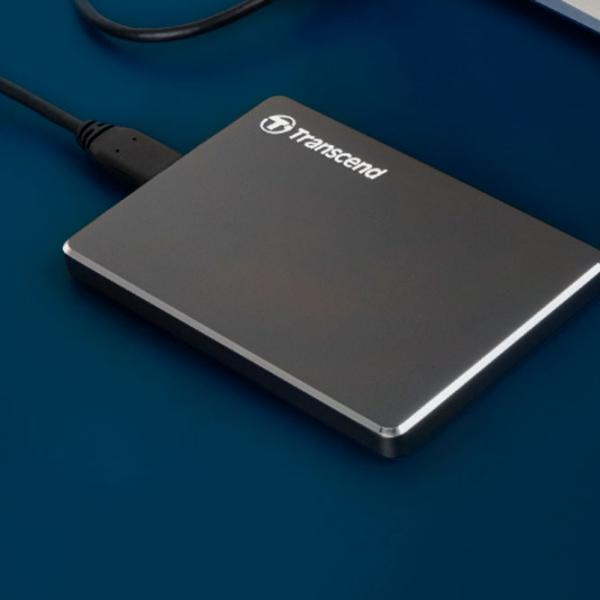 Unitate externă de stocare HDD Transcend 25C3 1 TB Gray photo 5