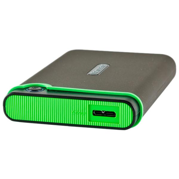 Внешний HDD HDD Transcend 25M3G 1 ТБ Серый photo 2