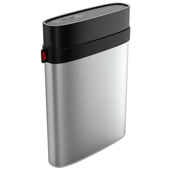 Внешний HDD HDD Transcend Armor A85 1 ТБ SP010TBPHDA85S3S/ Серебристый photo 2