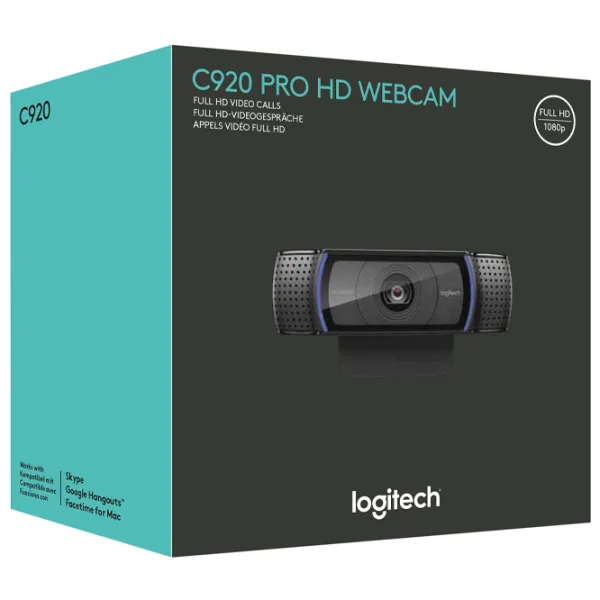 Web Camera Logitech C920 Pro 3 MP / Black photo 5