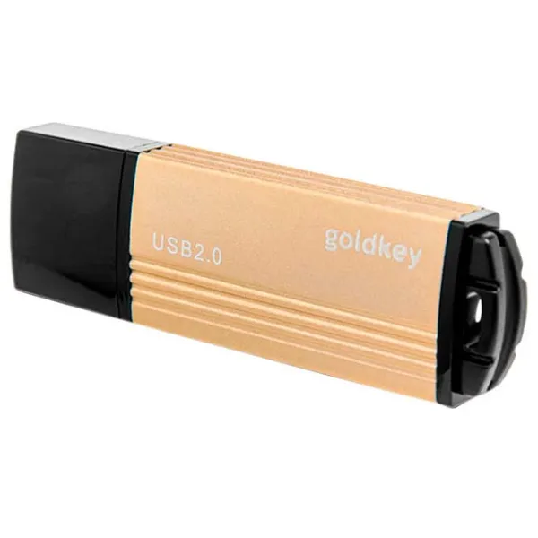 Goldkey Flash Drive 8 GB Gold photo 3