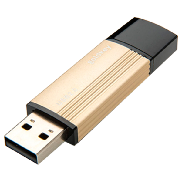 Goldkey Flash Drive 16 GB Gold photo 2