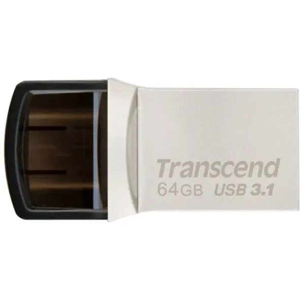 Transcend JetFlash 890 64 ГБ Серебристый photo 3