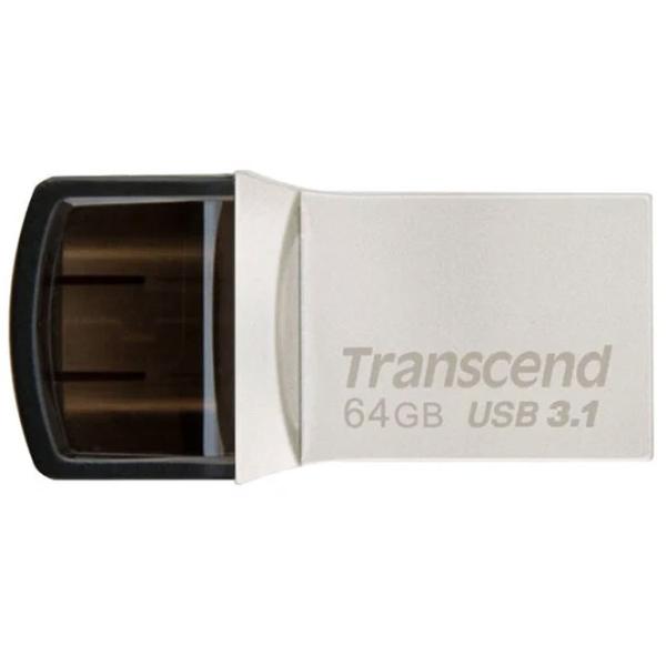 Transcend JetFlash 890 64 ГБ Серебристый photo 3