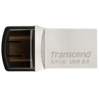 Transcend JetFlash 890 64 GB Silver photo 3