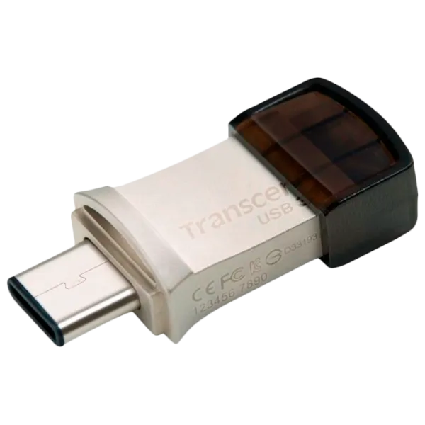 Transcend JetFlash 890 64 ГБ Серебристый photo 4