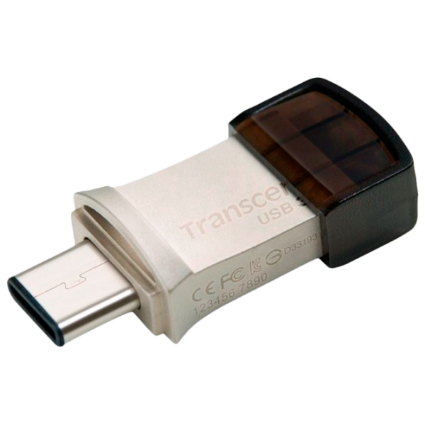 Transcend JetFlash 890 64 ГБ Серебристый photo 4