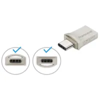 Transcend JetFlash 890 64 GB Silver photo 11