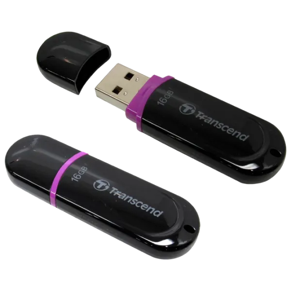Transcend JetFlash 300 16 GB Black photo 5