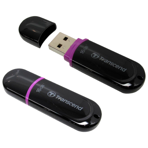 Transcend JetFlash 300 16 GB Black photo 5