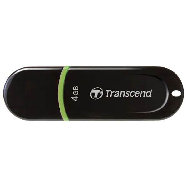 Transcend JetFlash 300 4 ГБ Black photo 2