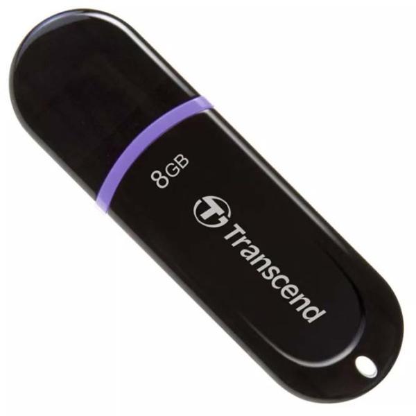 Transcend JetFlash 300 8 ГБ Black photo 2