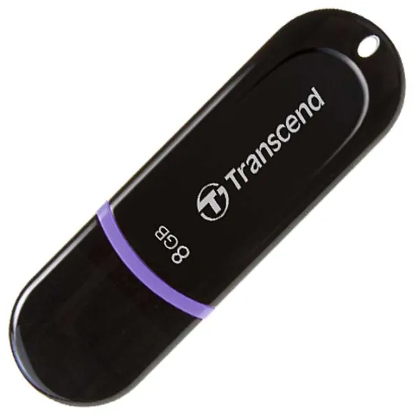Transcend JetFlash 300 8 ГБ Black photo 3