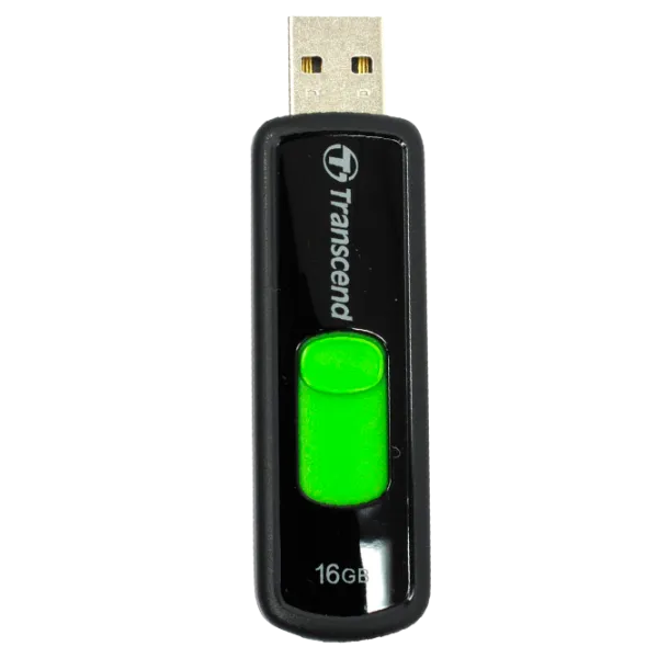 Transcend JetFlash 500 16 GB Black photo 2