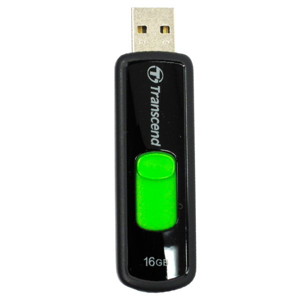 Transcend JetFlash 500 16 GB Black photo 2