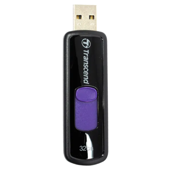 Transcend JetFlash 500 32 GB Black photo 2