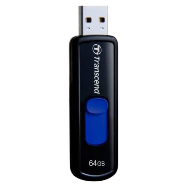 Transcend JetFlash 500 64 GB Black photo 2
