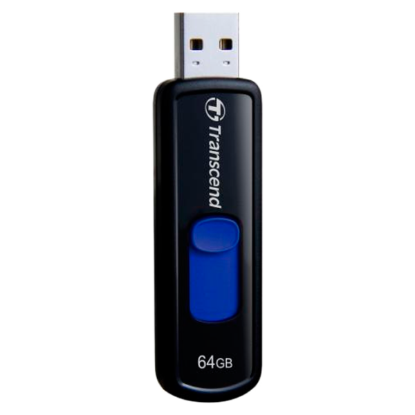 Transcend JetFlash 500 64 GB Black photo 2