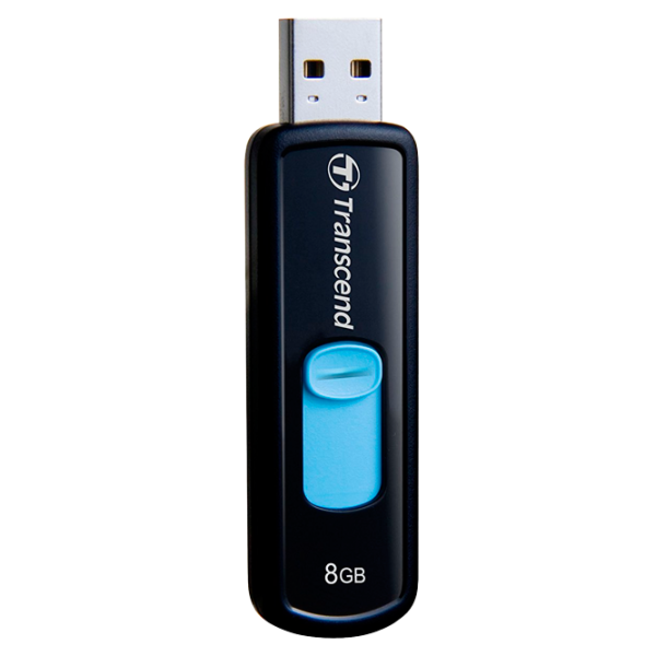Transcend JetFlash 500 8 GB Black photo 2