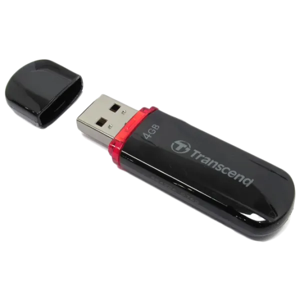 Transcend JetFlash 600 4 GB Black photo 2