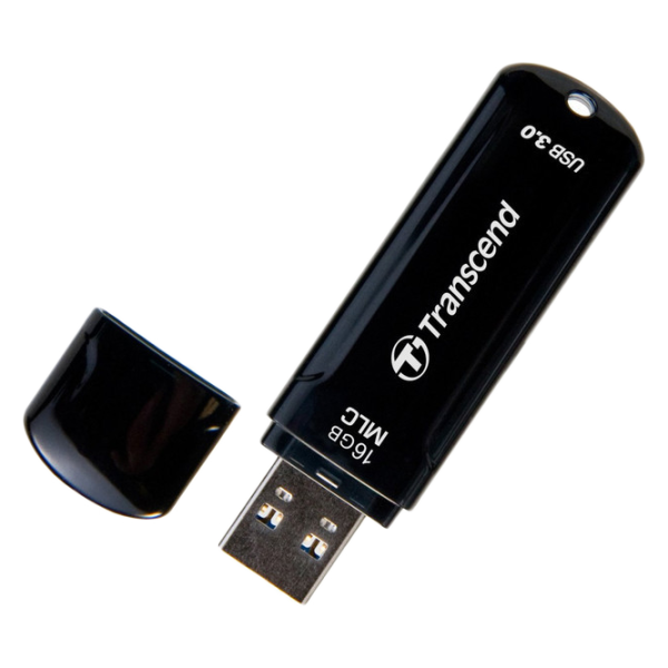 Transcend JetFlash 750 16 GB Black photo 2
