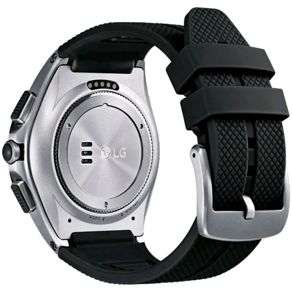 Умные часы LG W200 G Watch 2 1.38"/ Серебристый Черный photo 3