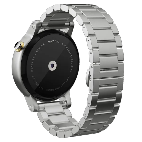 Ceas inteligent Motorola Moto 360 (2nd Gen) 1.65"/ Silver photo 3