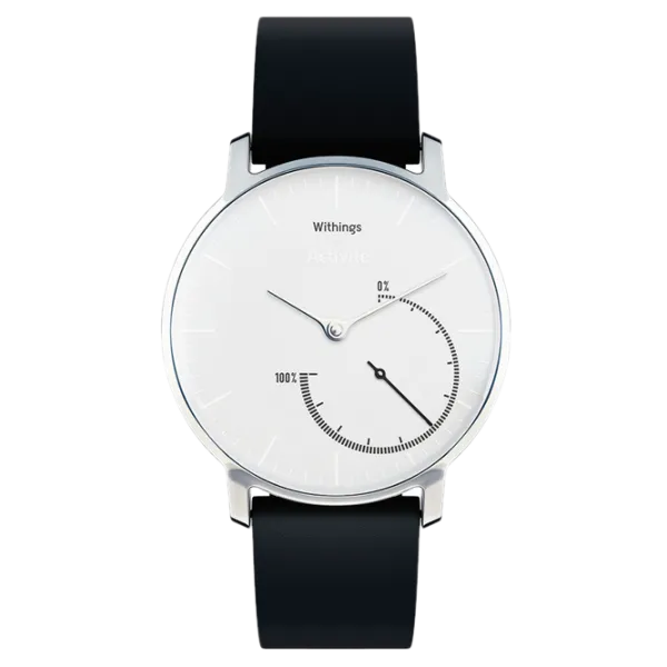 Фитнес-браслет Withings Activite Steel 1.3"/ Черный Белый photo 2 Фитнес-браслет Withings Activite Steel 1.3"/ Черный Белый photo 2