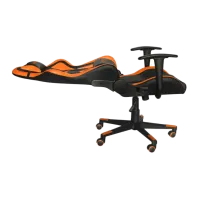 Scaun Gaming Marvo Orange photo 3