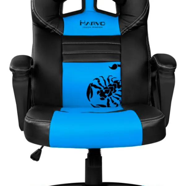 Scaun Gaming Marvo CH-105 Blue photo 5 Scaun Gaming Marvo CH-105 Blue photo 5