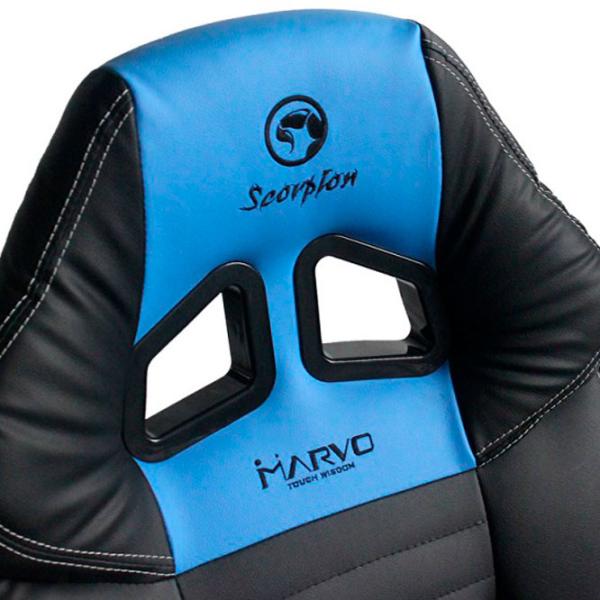 Scaun Gaming Marvo CH-105 Blue photo 6 Scaun Gaming Marvo CH-105 Blue photo 6