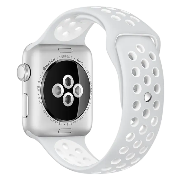 Умные часы Apple Watch Nike+ Серебристый photo 2 Умные часы Apple Watch Nike+ Серебристый photo 2