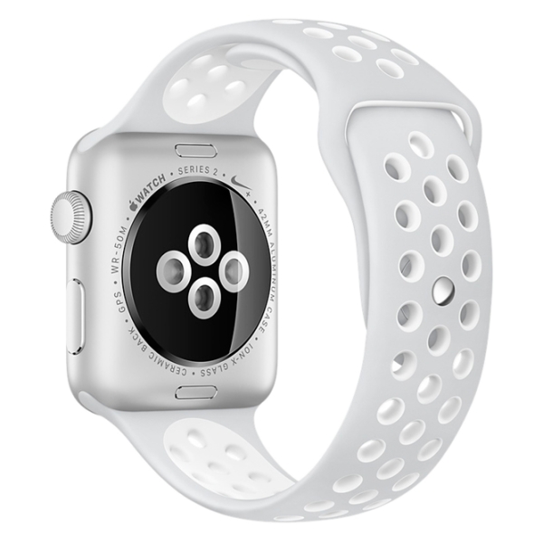 Умные часы Apple Watch Nike+ Серебристый photo 2 Умные часы Apple Watch Nike+ Серебристый photo 2