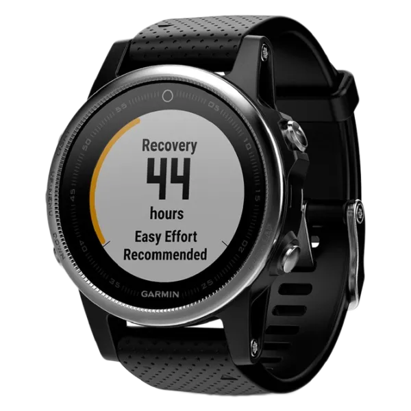 Ceas inteligent Garmin Fenix 5S 1.1"/ Black Silver photo 2