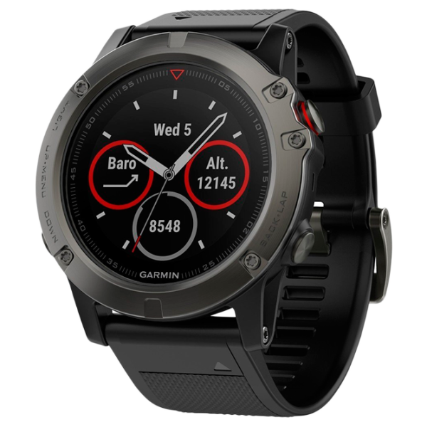 Ceas inteligent Garmin Fenix 5X 1.2"/ Gray photo 2