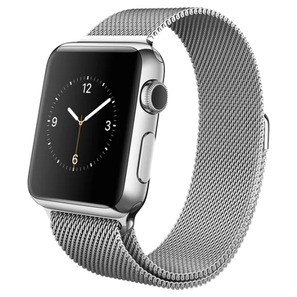 Умные часы Apple Milanese Loop 1.54"/ Серебристый photo 2 Умные часы Apple Milanese Loop 1.54"/ Серебристый photo 2