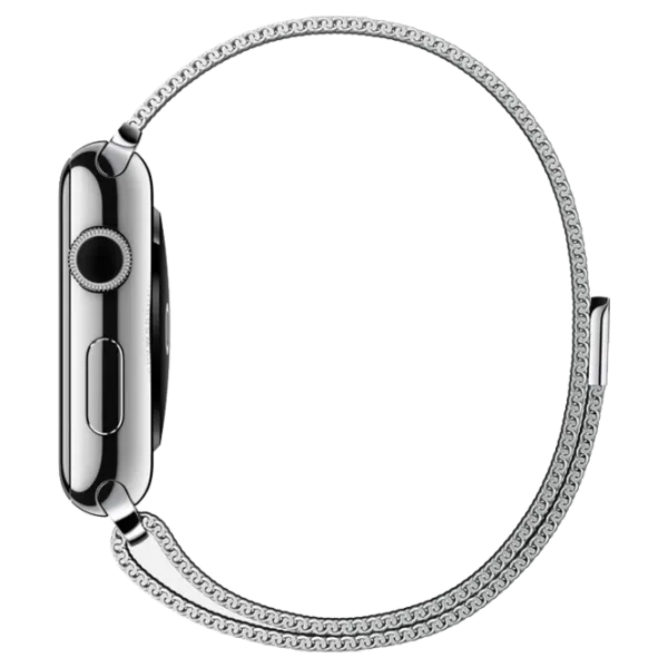 Умные часы Apple Milanese Loop 1.54"/ Серебристый photo 3 Умные часы Apple Milanese Loop 1.54"/ Серебристый photo 3